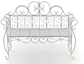 Záhradná lavička GS11173499 - Biela antik