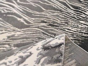 BE Koberec Elite 8752 GREY – sivý obdĺžnikový Rozmer: 280x370 cm