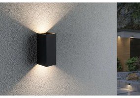 Paulmann 94326 - 2xLED/2,8W IP44 Vonkajšie nástenné svietidlo FLAME 230V