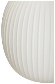 Biele závesné svietidlo so skleneným tienidlom ø 40 cm Serene – Hübsch