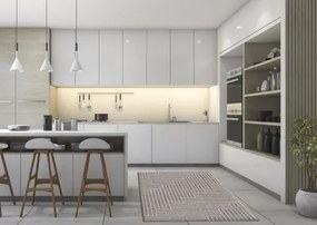 Koberce Breno Kusový koberec ADRIA NEW 08/DVD, hnedá,80 x 150 cm