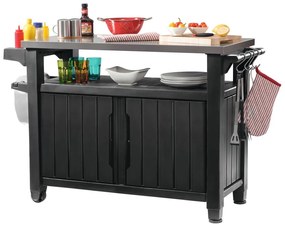 Odkladací grilovací stolík 134x52 cm Unity – Keter