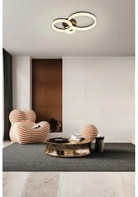 Searchlight 62793BK - LED Stmievané stropné svietidlo TRIPLE LED/25W/230V