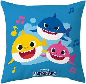 Vankúš Baby Shark - 40 x 40 cm