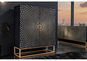Komoda 44321 100cm Illusion Drevo Mango - Komfort-nábytok
