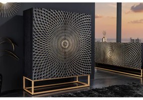 Komoda 44321 100cm Illusion Drevo Mango  - Komfort-nábytok