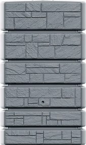 Prosperplast Sud na dažďovú vodu TOWER STONE 500 l - svetlo šedá