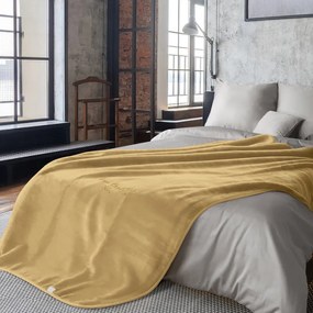 Dekorstudio Luxusná deka PIERRE CARDIN 160x220cm - medovozlatá