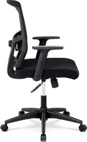 Kancelárska stolička čierna KA-B1012 BK
