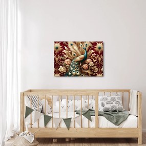 Obraz – Elegantný páv (70x50 cm)