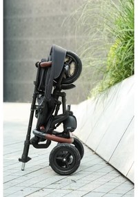 QPlay - Detská trojkolka 6v1 RITO DELUXE sivá