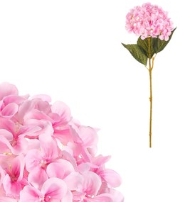 Autronic - Hortenzie - umělá řezaná květina, růžová - UKZ1000 PINK NOVINKA