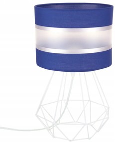 Stolná lampa Elegance, 1x textilné tienidlo (výber zo 6 farieb), (výber z 3 farieb konštrukcie), d