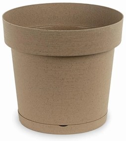 Kvetináč Woody 25x24h 6,7lt Natural Wep-25