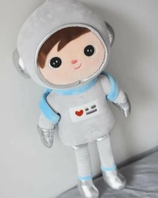 Handrová bábika Metoo Kosmonaut, 50cm  - sivá 50cm