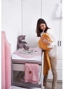 CebaBaby -  Prebaľovacia podložka s dvojhranná COSY DISNEY 50x70 cm ružová
