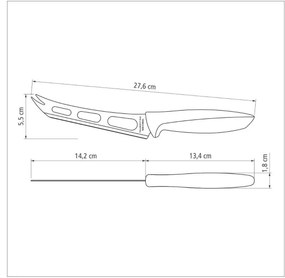 Nôž na syr Tramontina Plenus 15cm