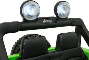 Ramiz Jeep Wrangler Rubicon LIFT elektrické autíčko pre deti zelené