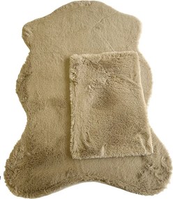 Koberec Puffy 060 Sand – viacfarebný obdĺžnikový koberec Rozmer: 40x60 cm