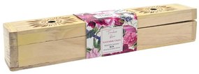 Arome Secret garden drevená krabička s vonnými tyčinkami Soothing Oasis, 10 tyčiniek