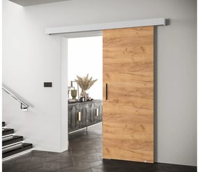 Posuvné dvere 80 cm Slavdro 1 (craft zlatý + biela matná). Akcia -6%. Vlastná spoľahlivá doprava až k Vám domov. 1108787