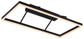 LED stmievateľný prisadený luster LED/55W/230V 3000–6500K + diaľkové ovládanie