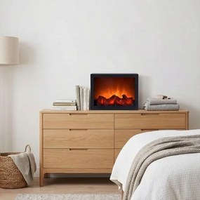 LED dekorácia v tvare krbu