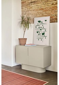 Béžová skrinka 110x80 cm Totem – Teulat