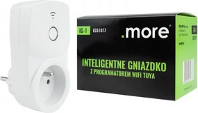 ECOLIGHT Múdra zásuvka s Tuya WiFi programátorom