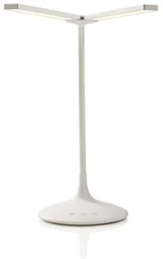 Nedis LTLG3M1WT4 - LED stmievateľná stolná lampa LED/6W/5V 2200 mAh biela