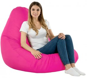 Sedací vak DROP XXL ružový OUTDOOR