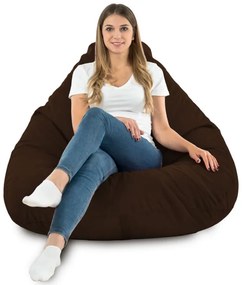 Sedací vak DROP XXL hnedý