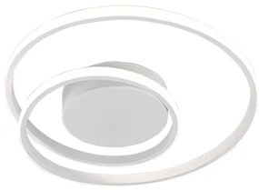 ZIBAL| Stropné prisadené LED svietidlo so stmievaním Farba: Matná biela