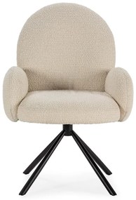 Béžové kreslo Dario – Marckeric