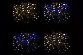 Nexos 39232 Vianočná svetelná reťaz 100 LED - 9 blikajúcich funkcií - 9,9 m