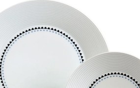 Thun obedová súprava Lea modré kamienky 27-dielná