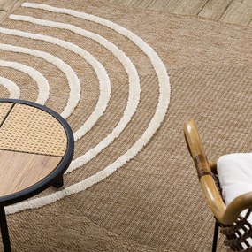 Dywany Łuszczów, Kusový koberec Spark 0688A beige/cream, 80x150, béžová, chodba / predsieň