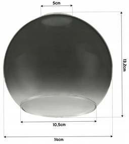 BERGE LED závesné stropné svietidlo, drevené, biele, 3xE27, dymovo šedé
