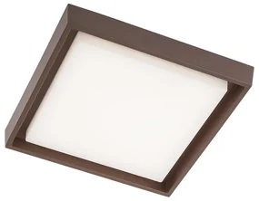 Vonkajšie stropné svietidlo REDO BEZEL hnedá IP54  9188