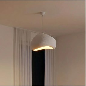 Brilagi - Závesné svietidlo na lanku WABI SABI 1xE27/40W/230V priemer 42 cm biela