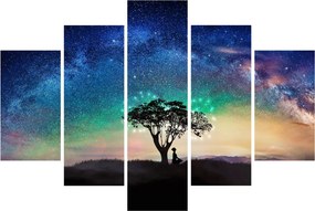 Obraz - Odpočinok pod hviezdami (150x105 cm)