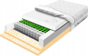 Taštičkový matrac 180x190 latex visco priedušný, priedušný a priedušný