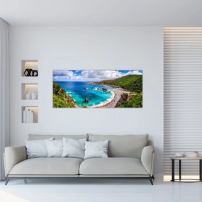 Obraz - Sardínia (120x50 cm)