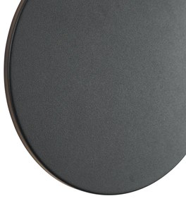 Vonkajšie nástenné svietidlo čierne vrátane LED IP54 - Soleil