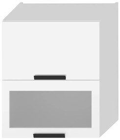 Kuchynská skrinka Denis w60grf/2 sd biely satén mat/biela