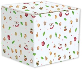 Perníkový vianočný plytký tanier 26cm