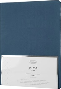 MAKOSATÉNOVÉ PRESTIERADLO DINA 160X200 CM MODRÉ