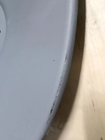 AKCIA Svetlosivá stolička BALI MARK s čiernymi nohami II. akosť