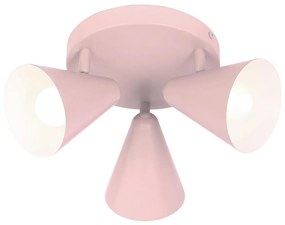 Bodové svietidlo AMOR 3xE14/40W/230V ružová