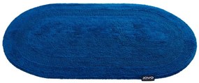 Kúpeľňový koberček Javo Cotton tmavotyrkysový ovál